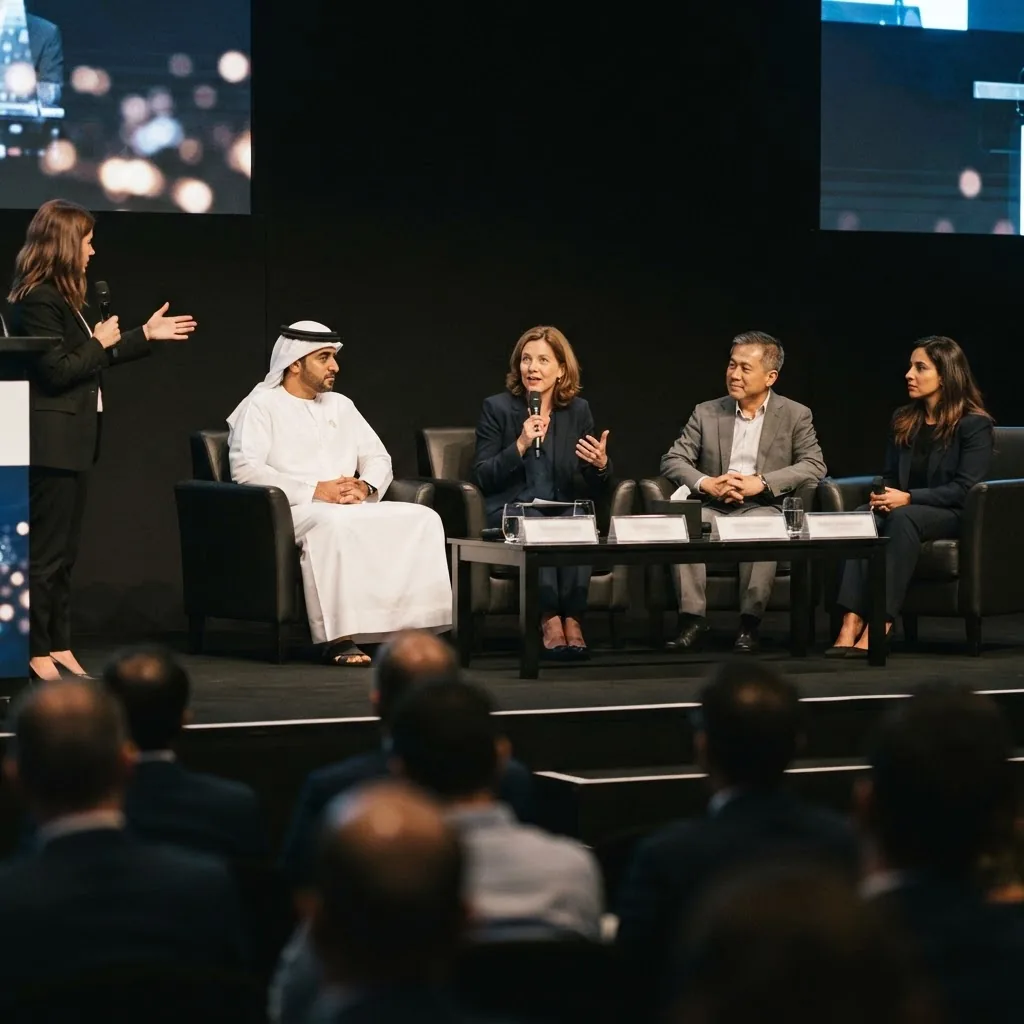 Four senior investors in a panel conversation on the CapitalMENA stage